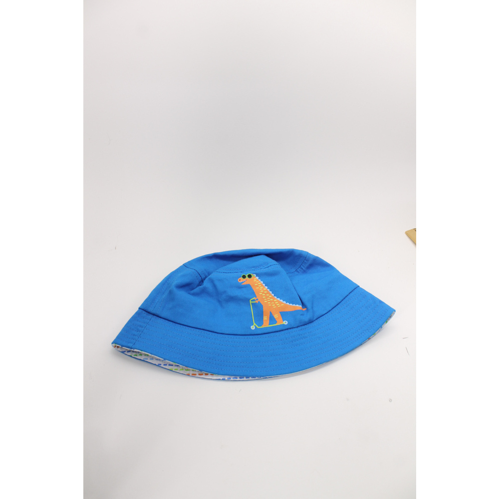 Dinosaur riding scooter kids 4–6 X blue bucket sun hat